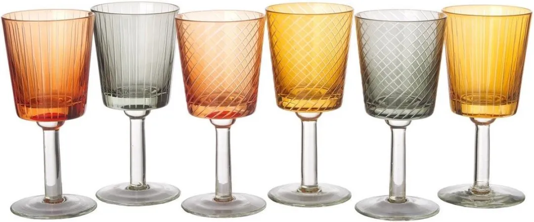 Pols Potten Wine Glass Library Glazenset 6 Stuks