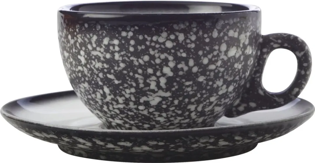 Maxwell & Williams Caviar Granite Kop & Schotel AX0358