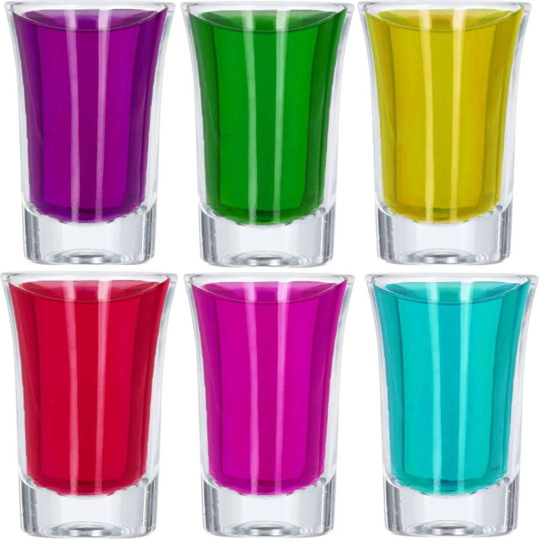Excellent Houseware Shotglazen 6 Stuks - 40ml - Transparant