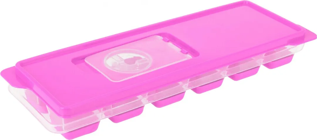 Excellent Houseware IJsklontjesvormpjes 12-delig - 5 Stuks Roze