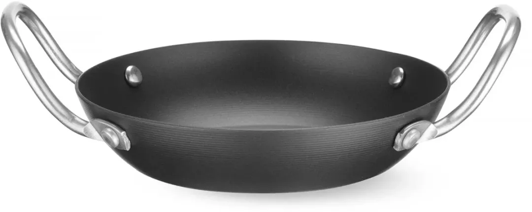 HENDI Serveerpan Carbon Staal Ø164x195mm - Ovenbestendig 250°C