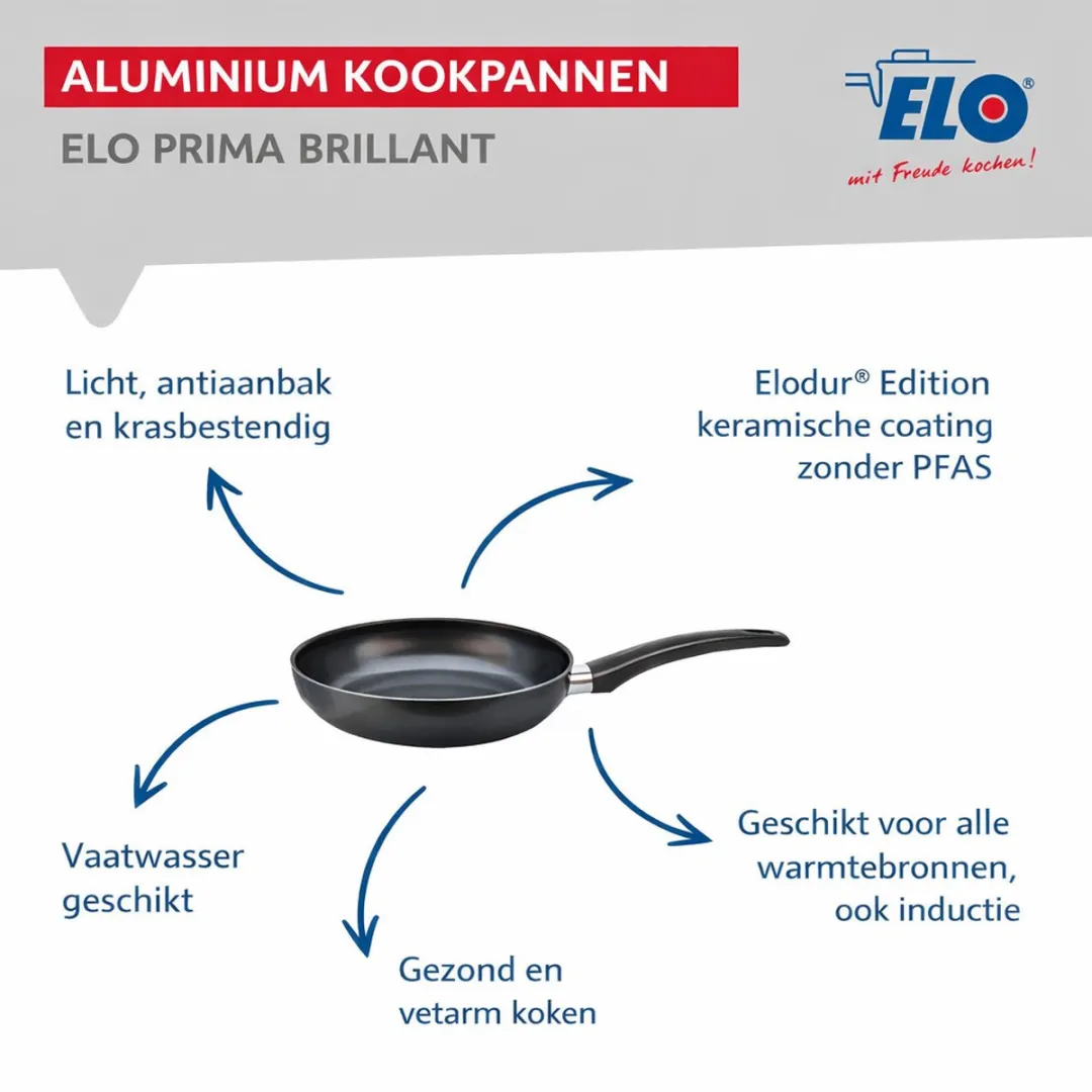 Fackelmann Elo 9754350 Keukenset 7-delig - Inductie - Zwart - afbeelding 6 van 6