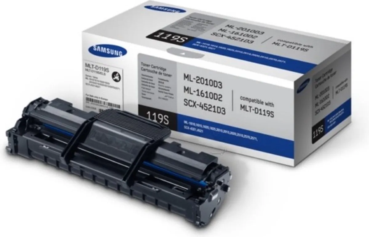 Samsung MLT-D119S/ELS Toner - Zwart - 2.000 Pagina's