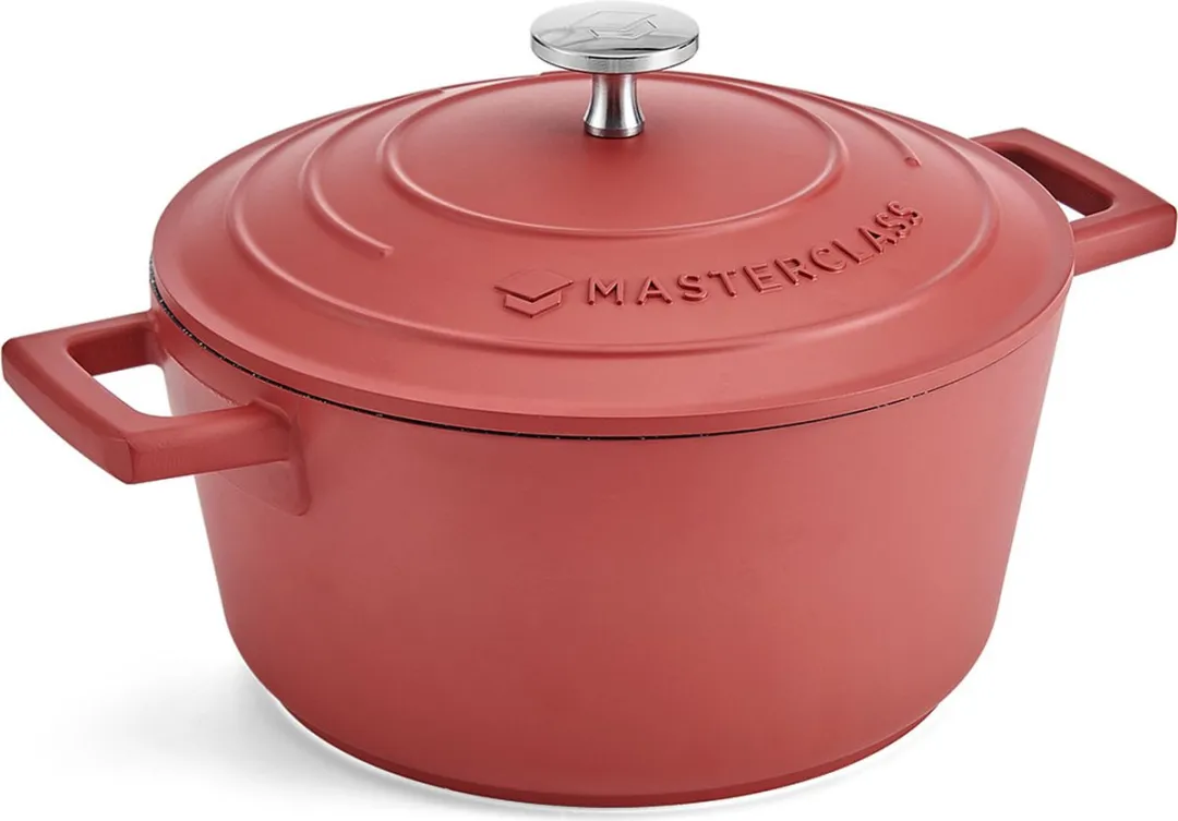 MasterClass Gietaluminium Rode Kookpan 2,5L
