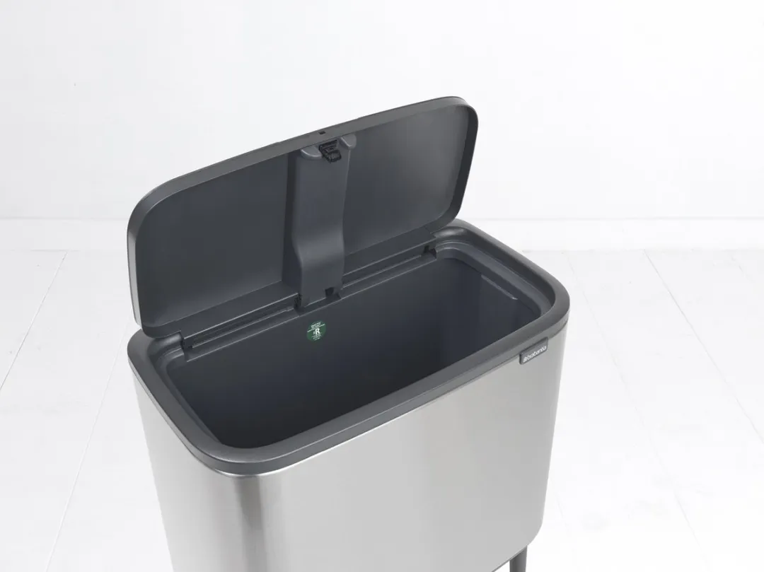 Brabantia Bo Touch Bin Prullenbak 36L - 1 Vak Matt Steel