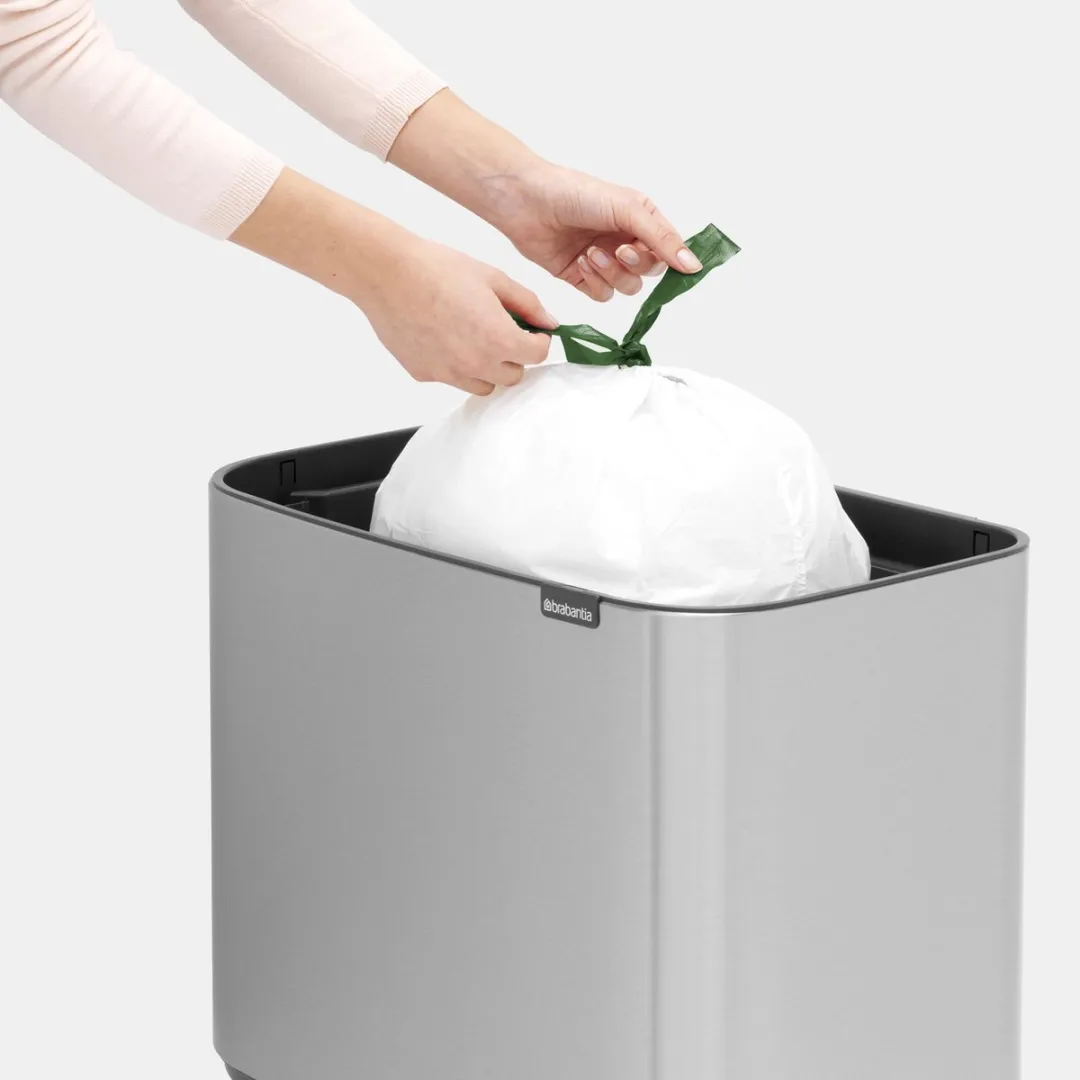 Brabantia Bo Touch Bin Prullenbak 36L - 1 Vak Matt Steel - afbeelding 6 van 6