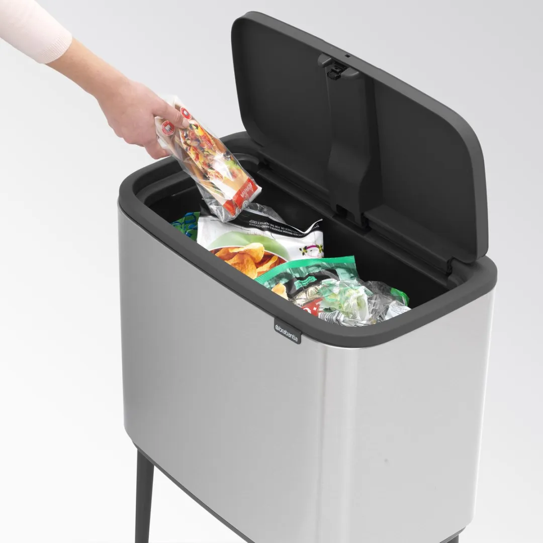Brabantia Bo Touch Bin Prullenbak 36L - 1 Vak Matt Steel