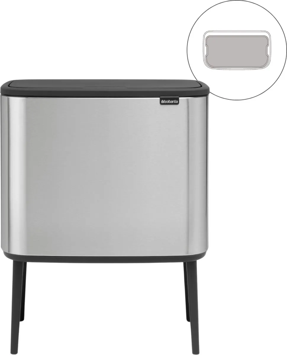 Brabantia Bo Touch Bin Prullenbak 36L