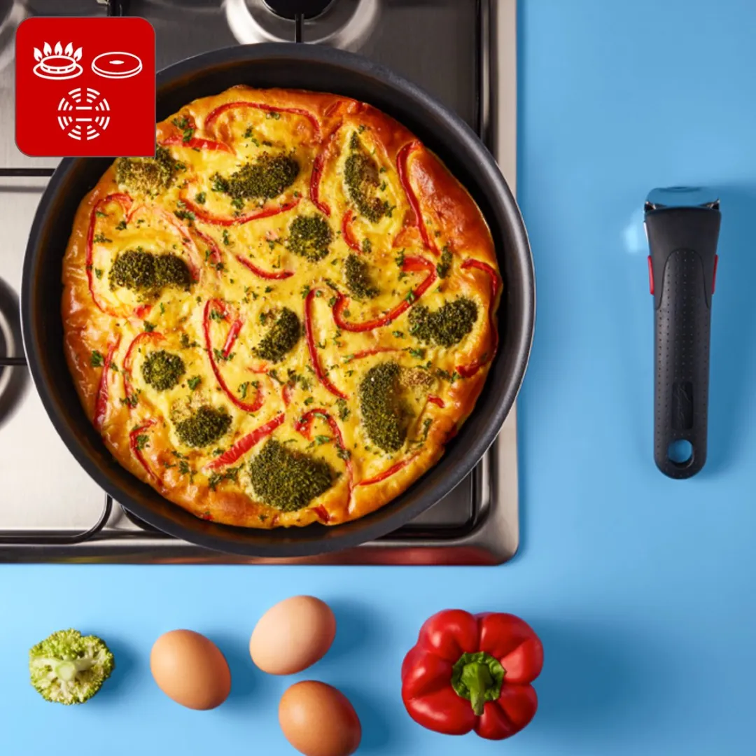 Lagostina Ingenio Easy Start Pannenset 13-delig - Zwart