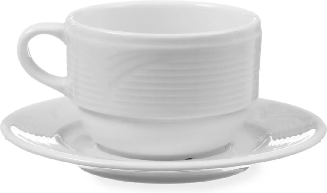 HENDI Cappuccinokop 230ml - Ø87mm - Wit
