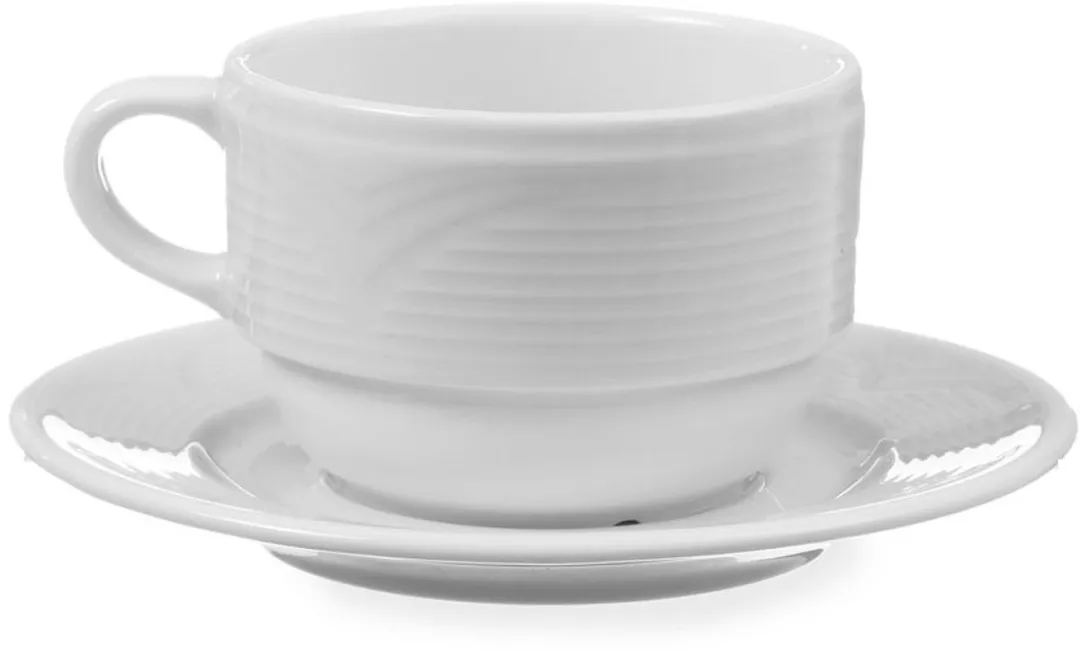 HENDI Cappuccinokop 230ml - Ø87mm - Wit