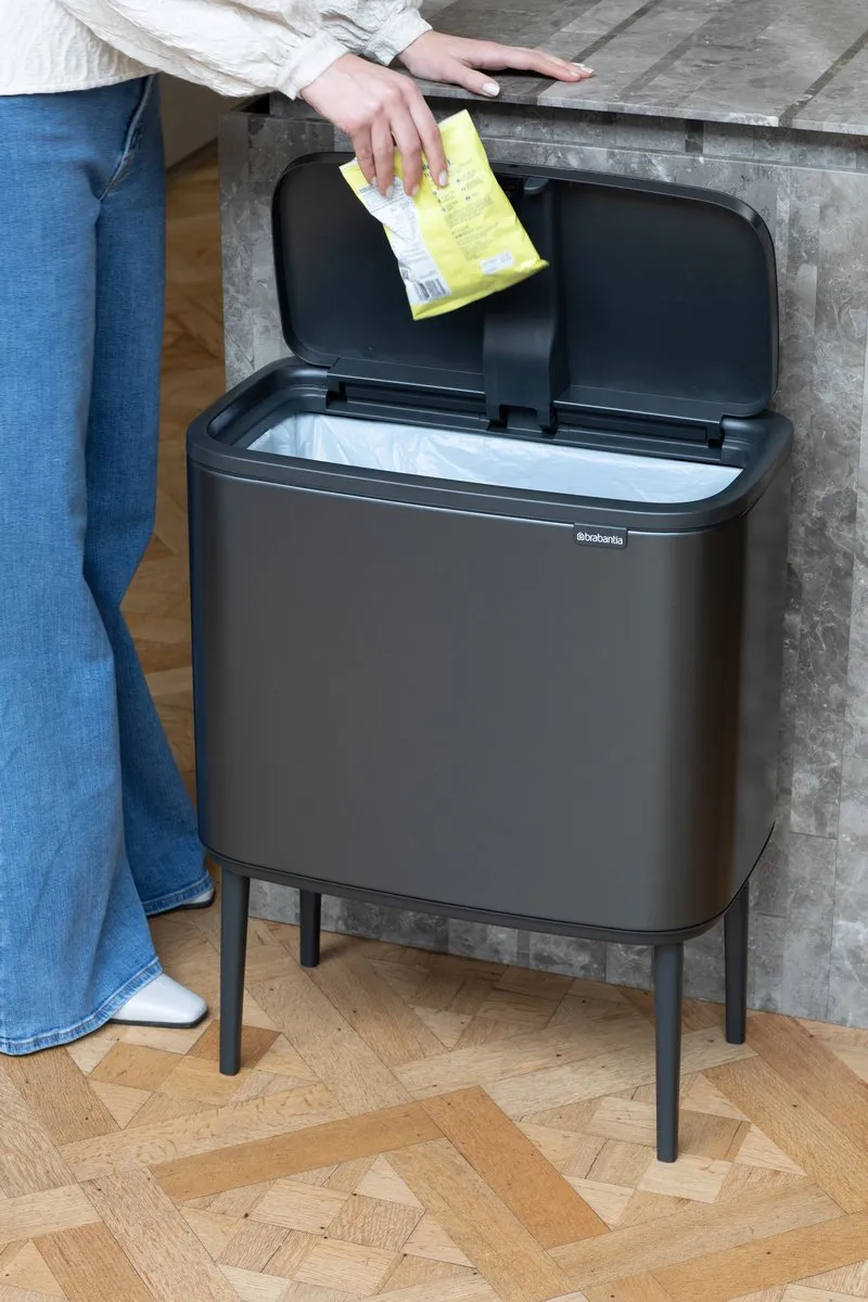 Brabantia Bo Touch Bin Prullenbak 36L - 1 Vak - Confident Grey