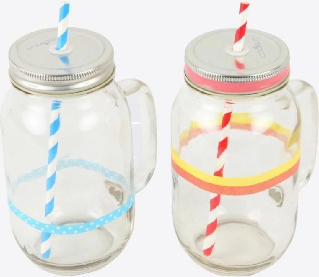 Cookut Mason Jar Set 2 Stuks 700ml