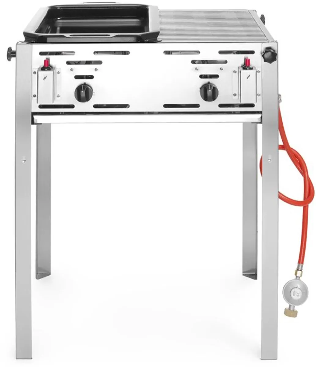 HENDI Roast-Master Maxi 50 50 Gasbarbecue 11,6 kW - 650x540x840mm