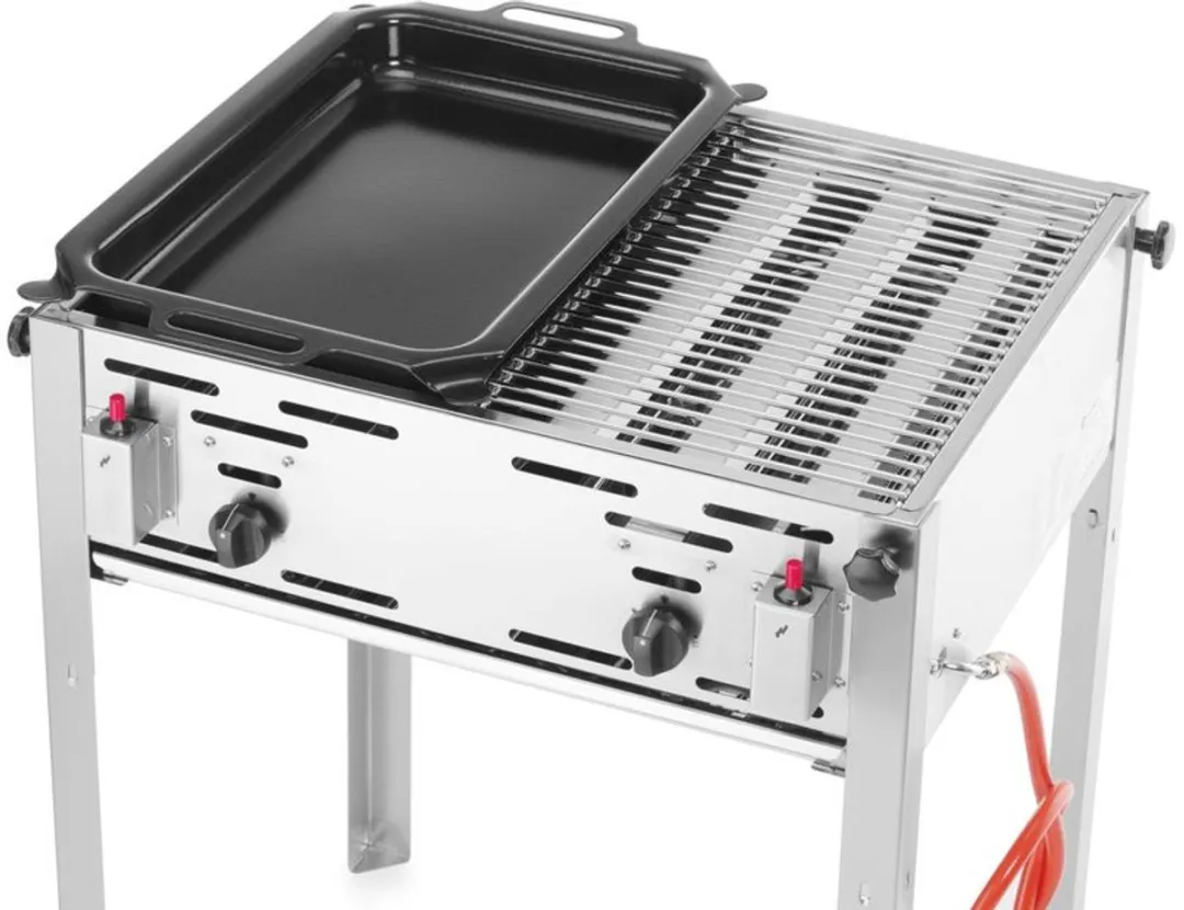 HENDI Roast-Master Maxi 50 50 Gasbarbecue 11,6 kW - 650x540x840mm