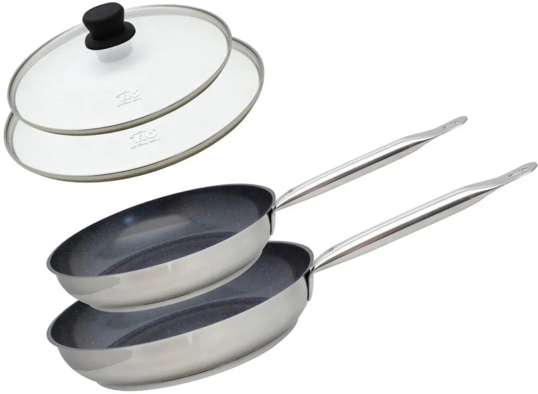 Fackelmann Elo 9804950 Set RVS Pannen 24cm