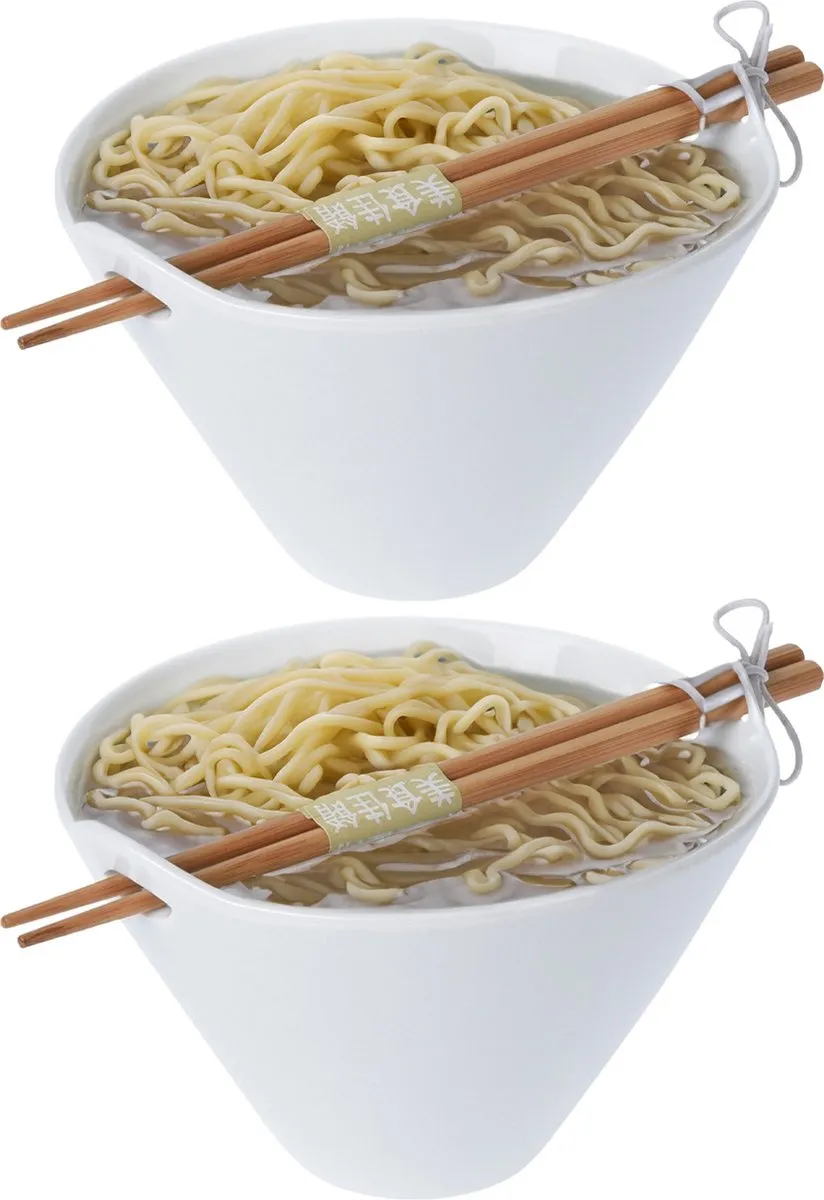 Excellent Houseware Ramen Bowl Set 2 Stuks