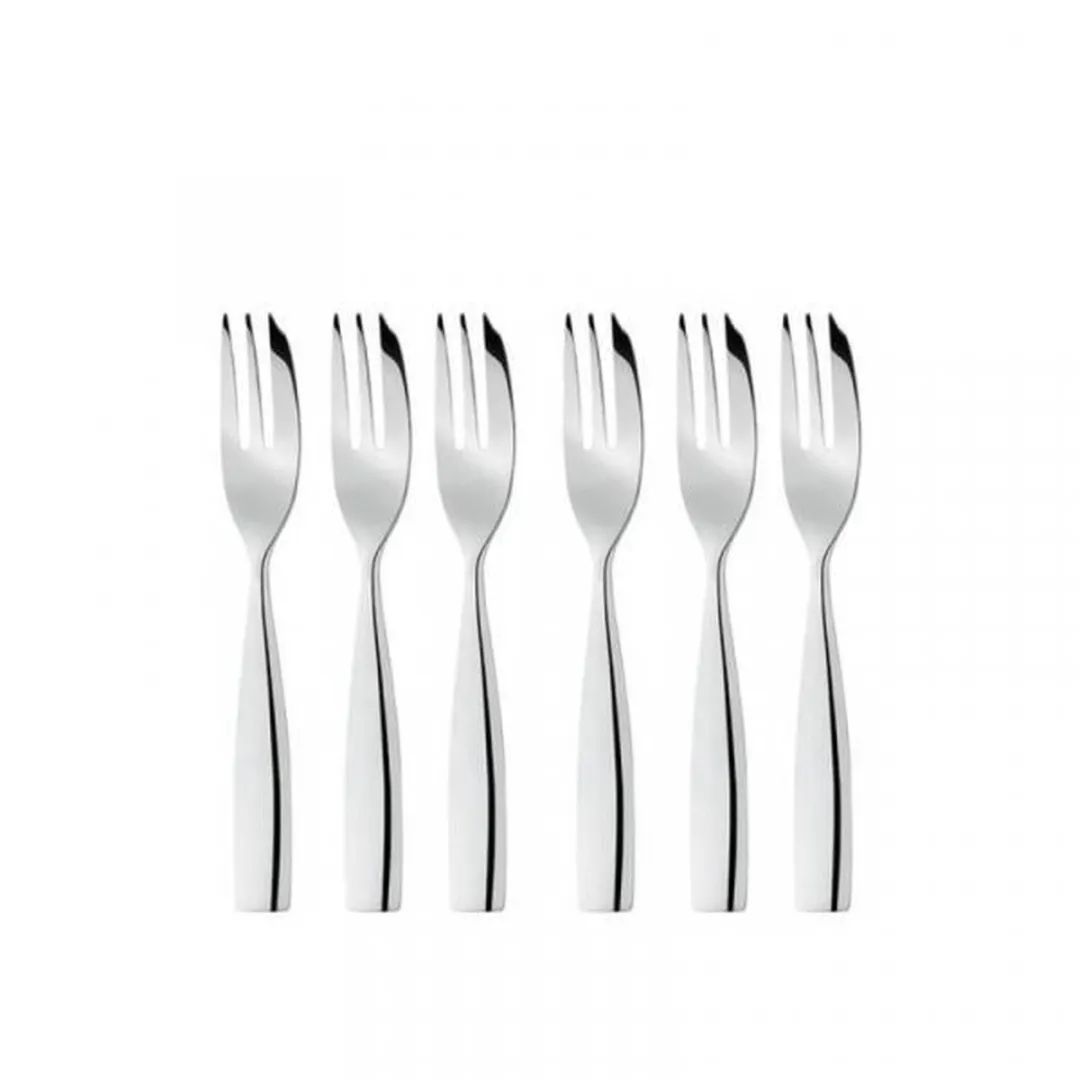 Alessi MW03/16 Gebaksvork - Zilver - afbeelding 6 van 6