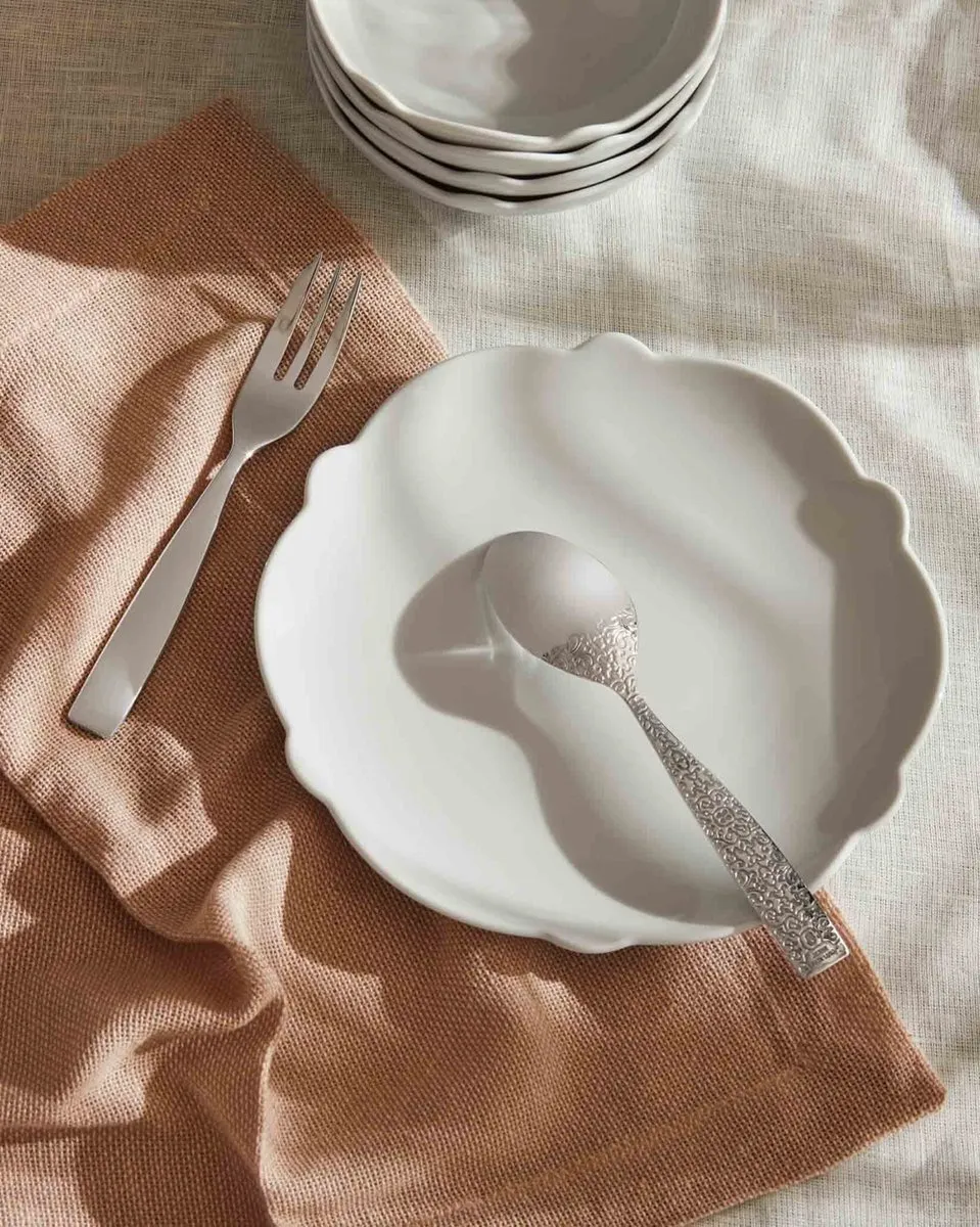 Alessi MW03/16 Gebaksvork - Zilver