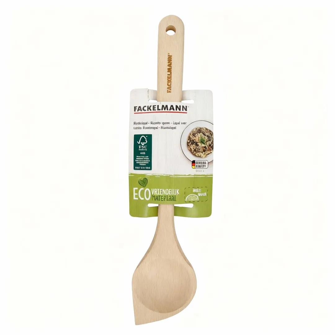 Fackelmann 31044 Risottolepel - Hout - 30x6,2cm