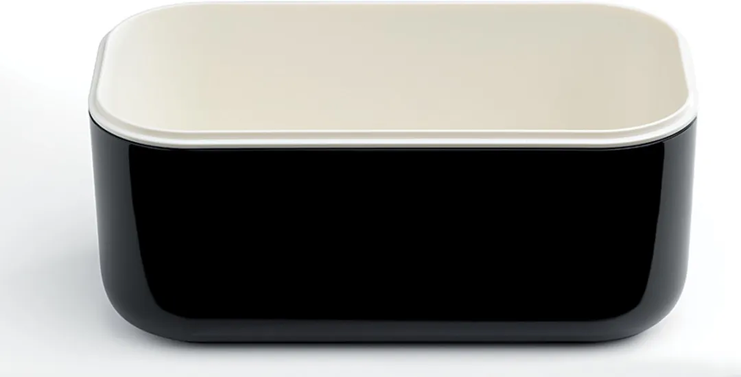 Lékué IJsblokjesvorm met bewaardoos - Black