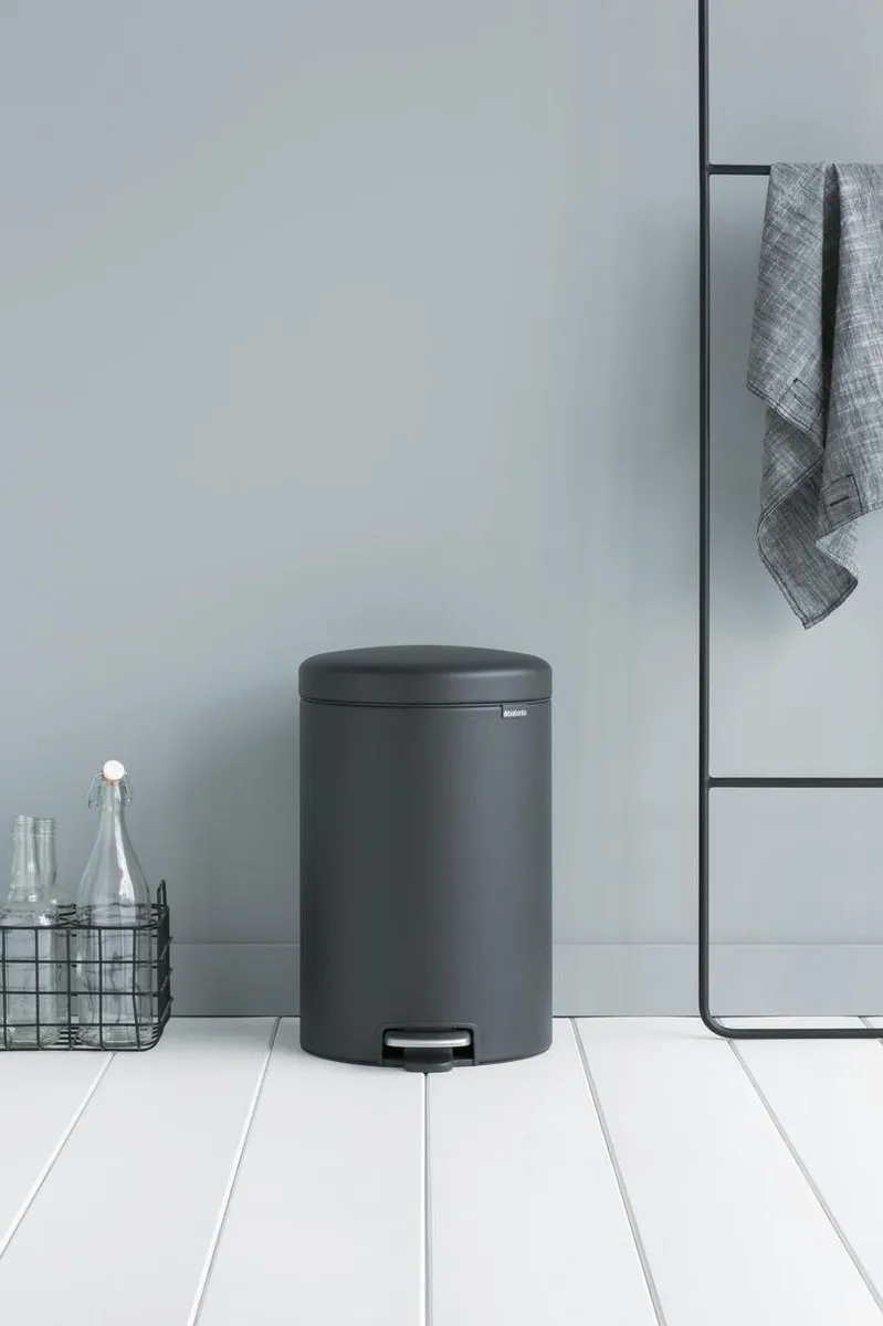 Brabantia NewIcon Prullenbak 20L - Mineral Infinite Grey