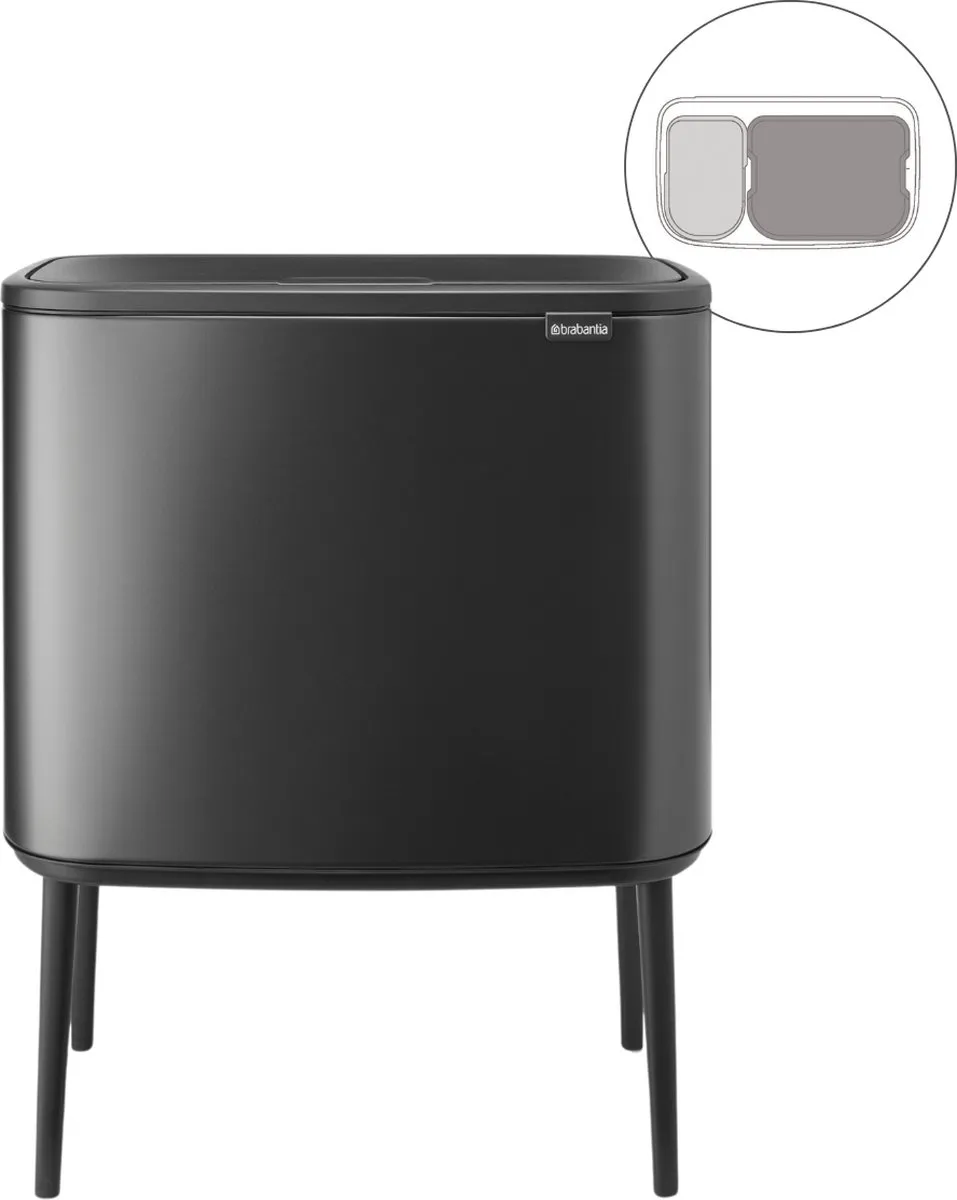 Brabantia Bo Touch Bin Prullenbak 34L