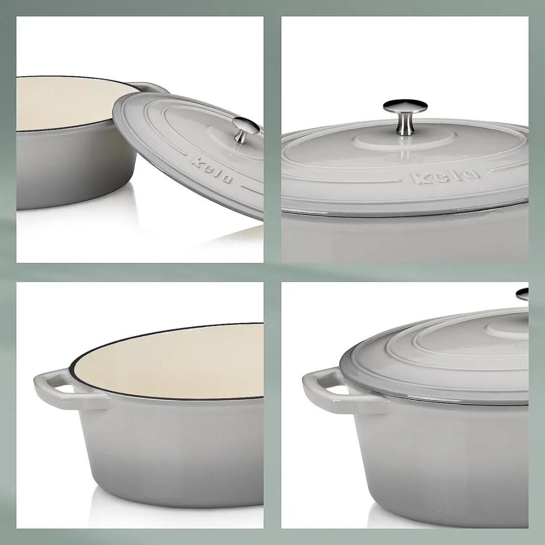 Kela Calido Gietijzeren Braadpan 26cm - Grijs