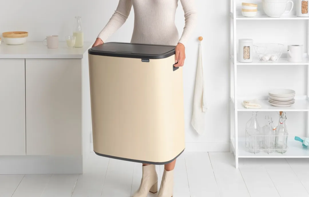 Brabantia Bo Touch Bin Prullenbak 60L - Soft Beige