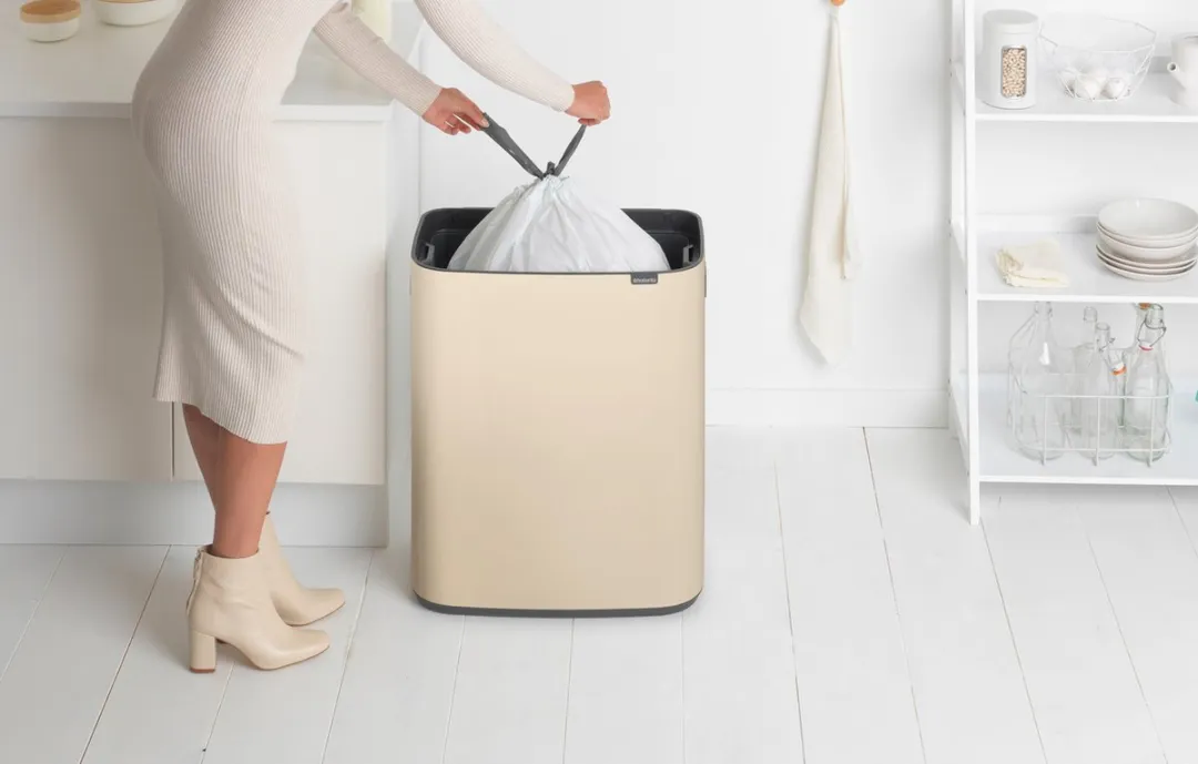 Brabantia Bo Touch Bin Prullenbak 60L - Soft Beige