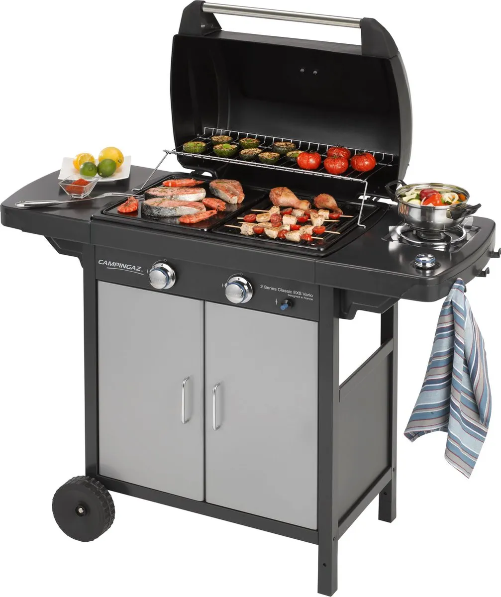 Campingaz 2 Series Classic EXS Vario Gasbarbecue 2100cm² - Antraciet