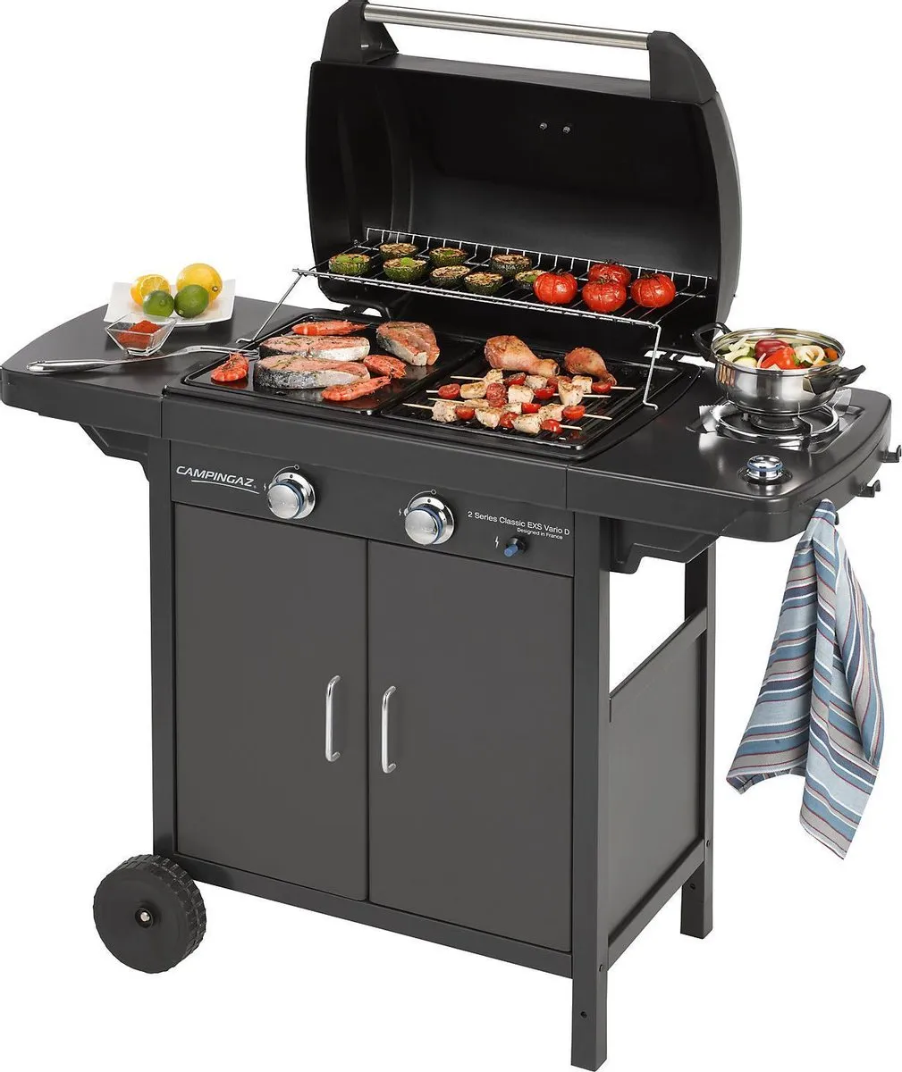 Campingaz 2 Series Classic EXS Vario Gasbarbecue 2100cm² - Antraciet