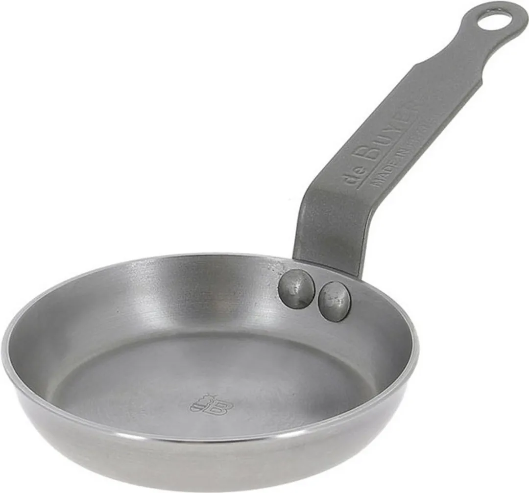DeBuyer Mineral B Element Blinispan 12cm - Inductie - Zilver