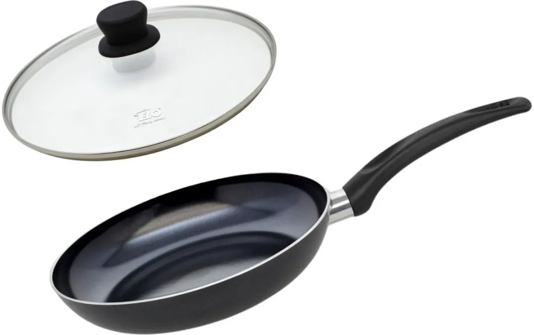 Fackelmann Elo 9807050 Koekenpan 32cm - Aluminium - Transparant/Zwart