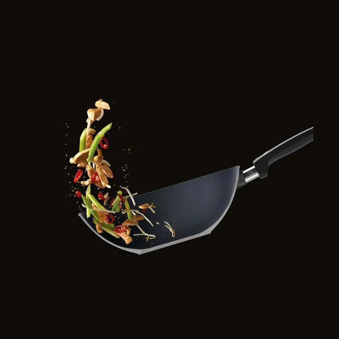 Woll Diamond Lite Wok 32cm - 10L - Grijs