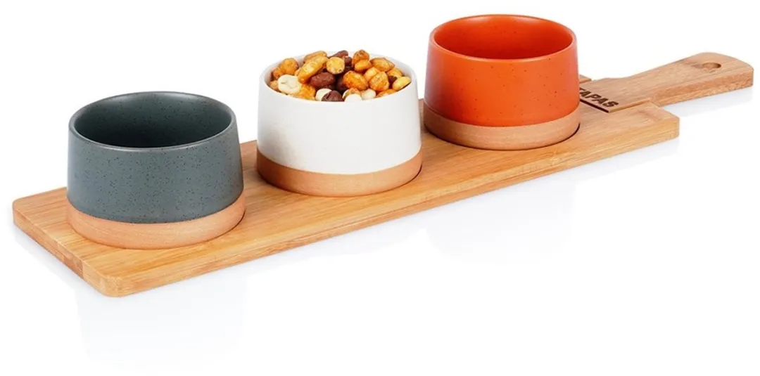 Excellent Houseware Amuseschaaltjes Set Keramiek