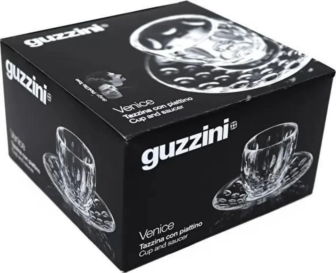 Guzzini Espressokopje 110ml - Transparant