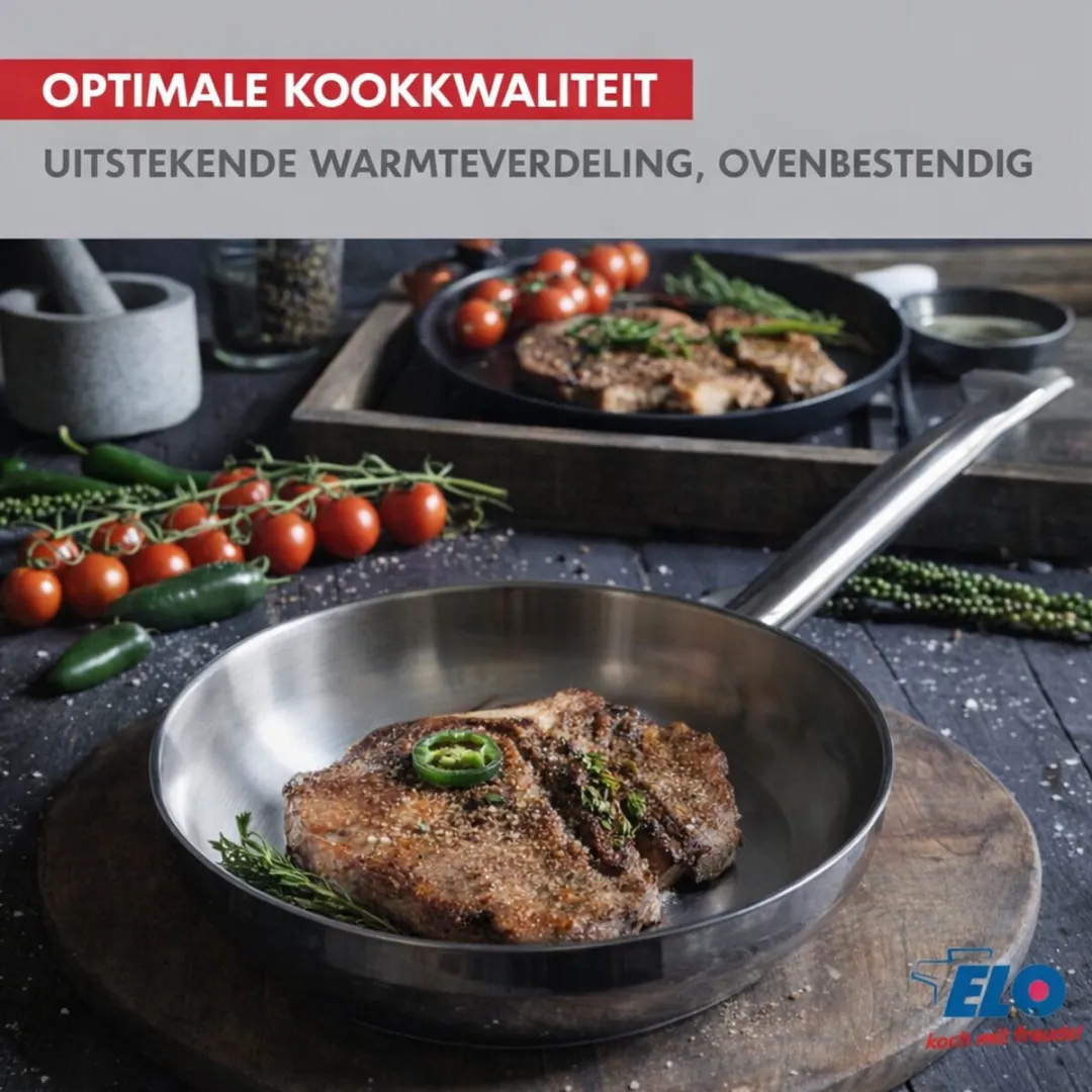 Fackelmann Elo Profi Brillant Keukengerei Set 3-delig - 32/12/20cm - Roestvrij staal
