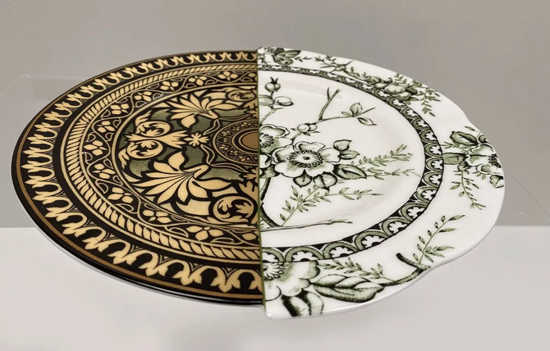 Seletti Hybrid Dinerbord Ø27.5 Lothal - Multi