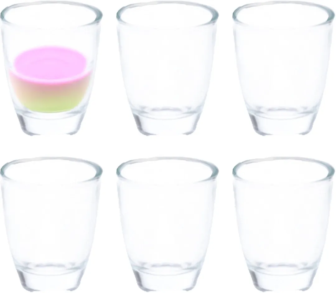 Alpina Shotglazen 6 Stuks 45ml - Borrelglaasjes - Doorzichtig