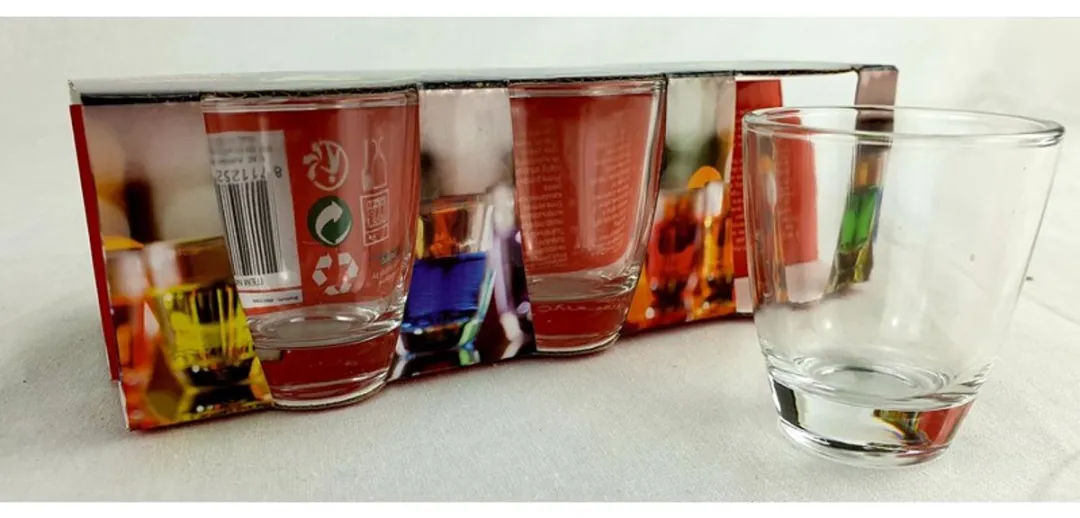 Alpina Shotglazen 6 Stuks 45ml - Borrelglaasjes - Doorzichtig