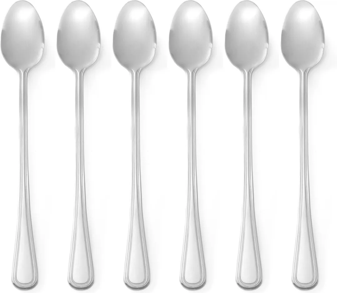HENDI 764268 Sorbetlepels - 198mm - RVS - 6 Stuks