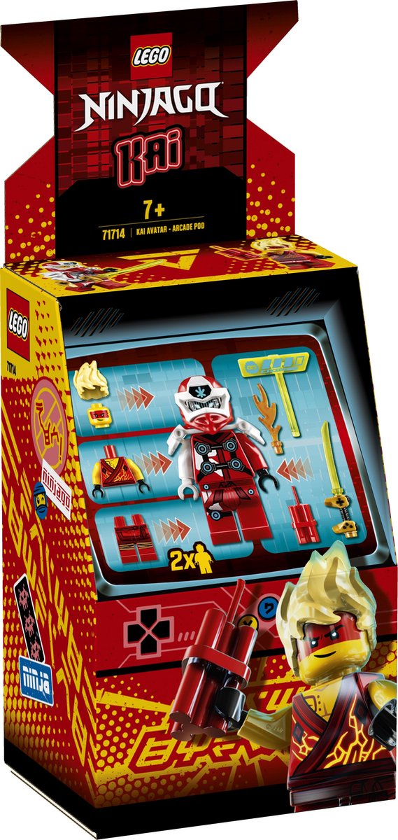LEGO NINJAGO Arcade Pod Kai Avatar - 71714