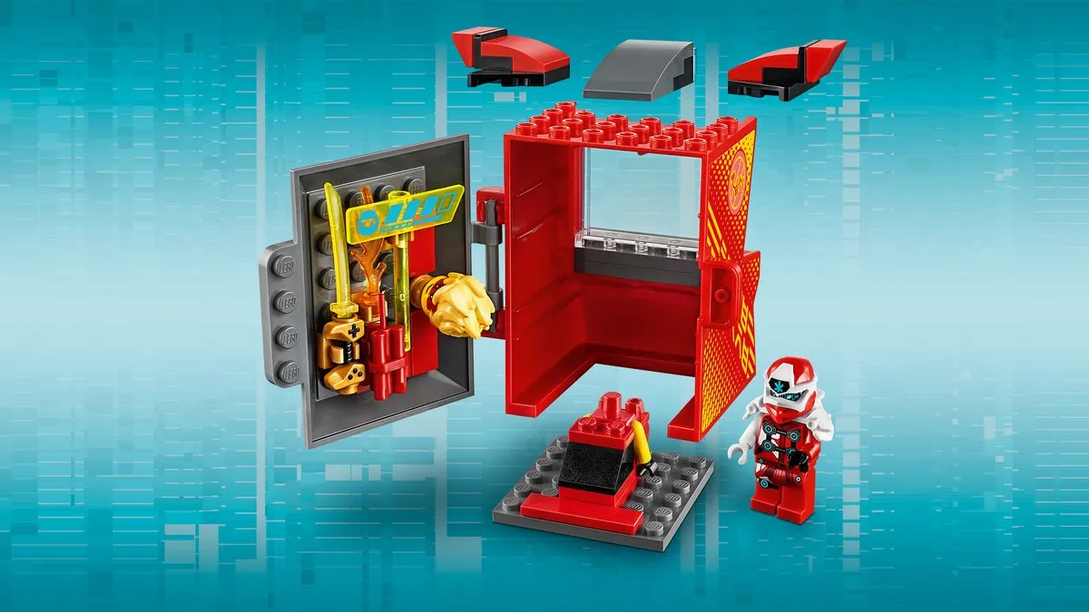 LEGO Ninjago Arcade Pod Kai 71714 - 47 Stukken - Rood