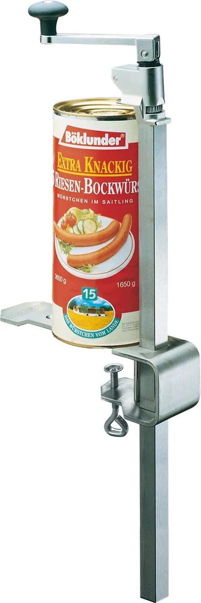 Westmark Sieger Clou 30 Blikopener 84cm - Staal - Zilver