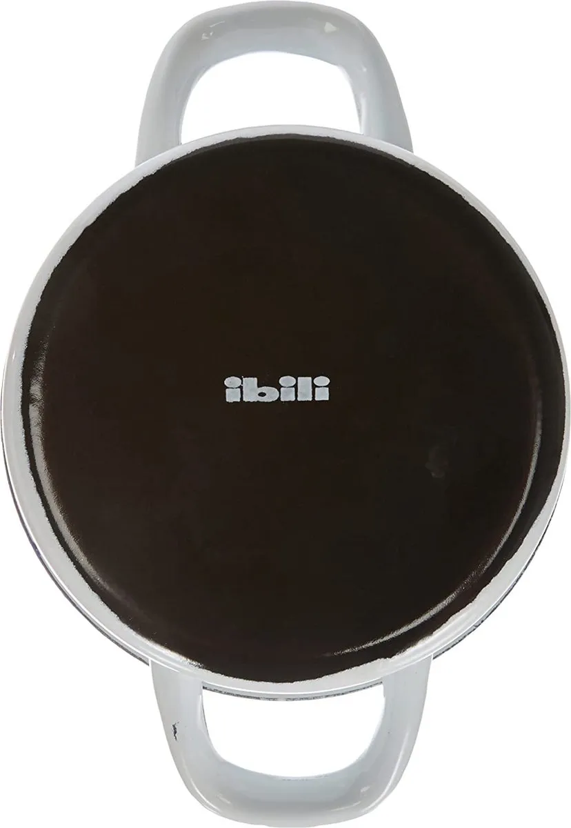 Ibili Vintage Rechte Mini-braadpan 12cm - Wit