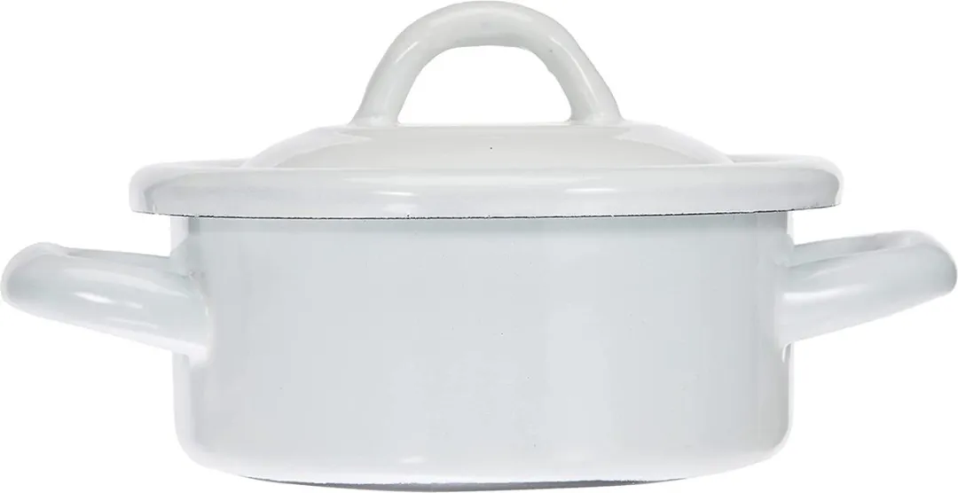 Ibili Vintage Rechte Mini-braadpan 12cm - Wit