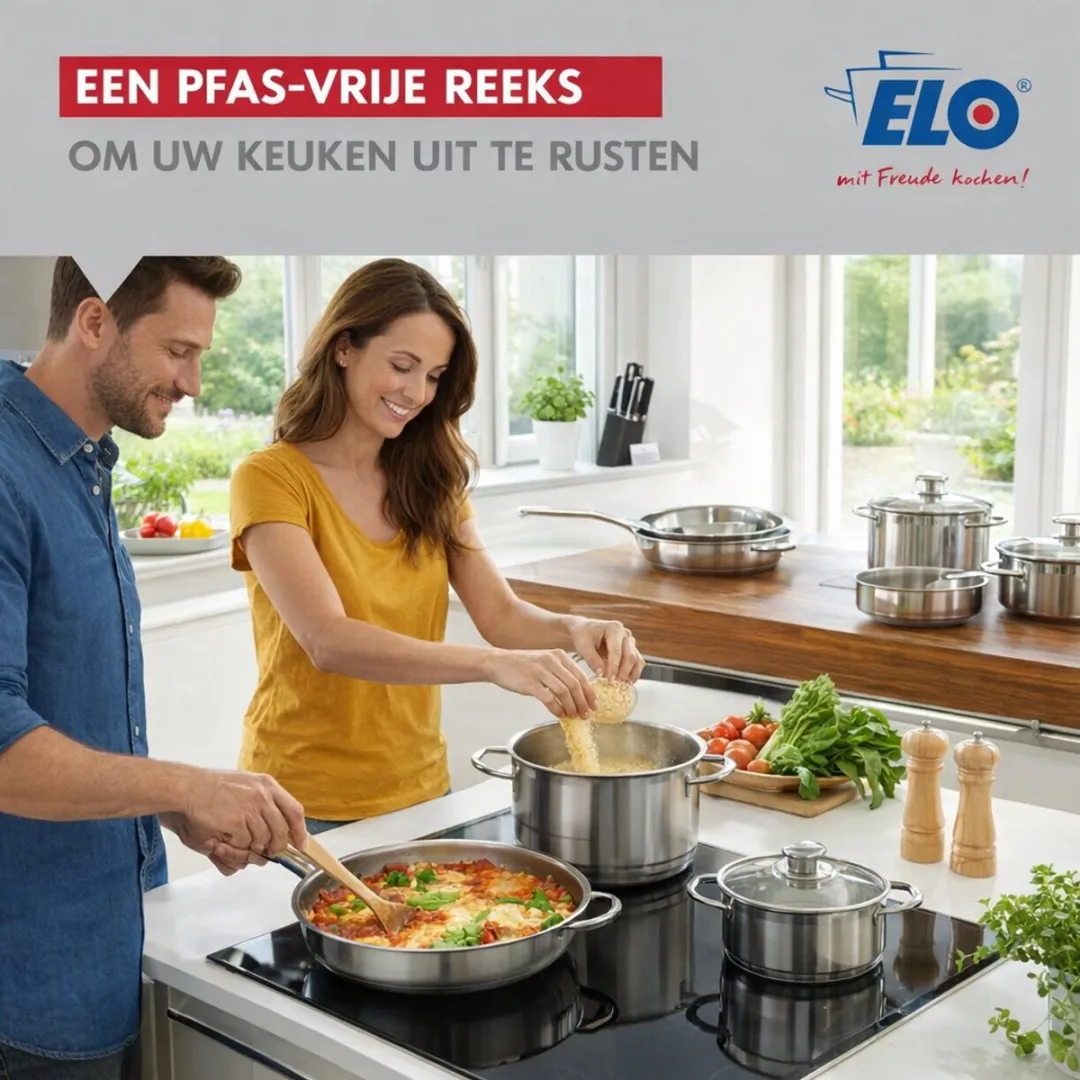 Fackelmann Elo Profi Brillant Keukengerei Set 9873750 - 4-delig - Roestvrij staal