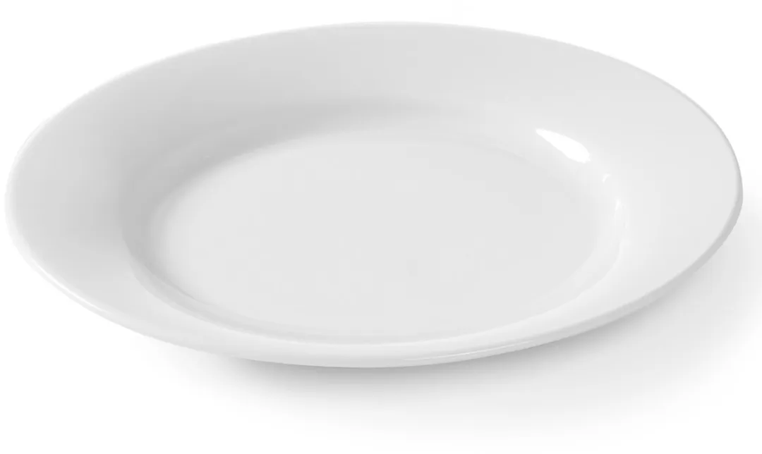 HENDI Optima Bord Wit Porselein Ø21cm