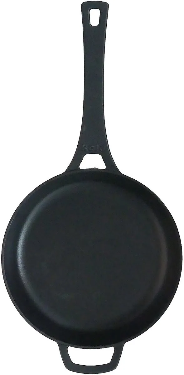 Kela Calido Gietijzeren Koekenpan 28cm - Zwart